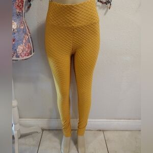 Honeycomb rouched scrunched tik tok leggings